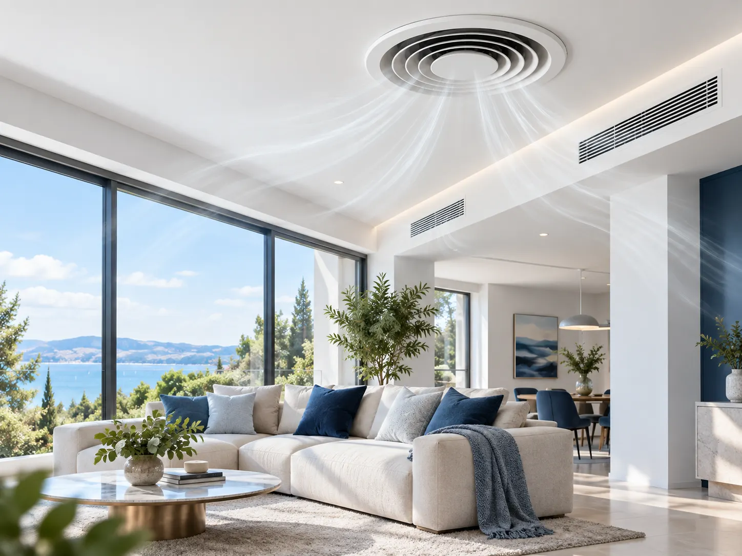 Système de ventilation installé dans une habitation